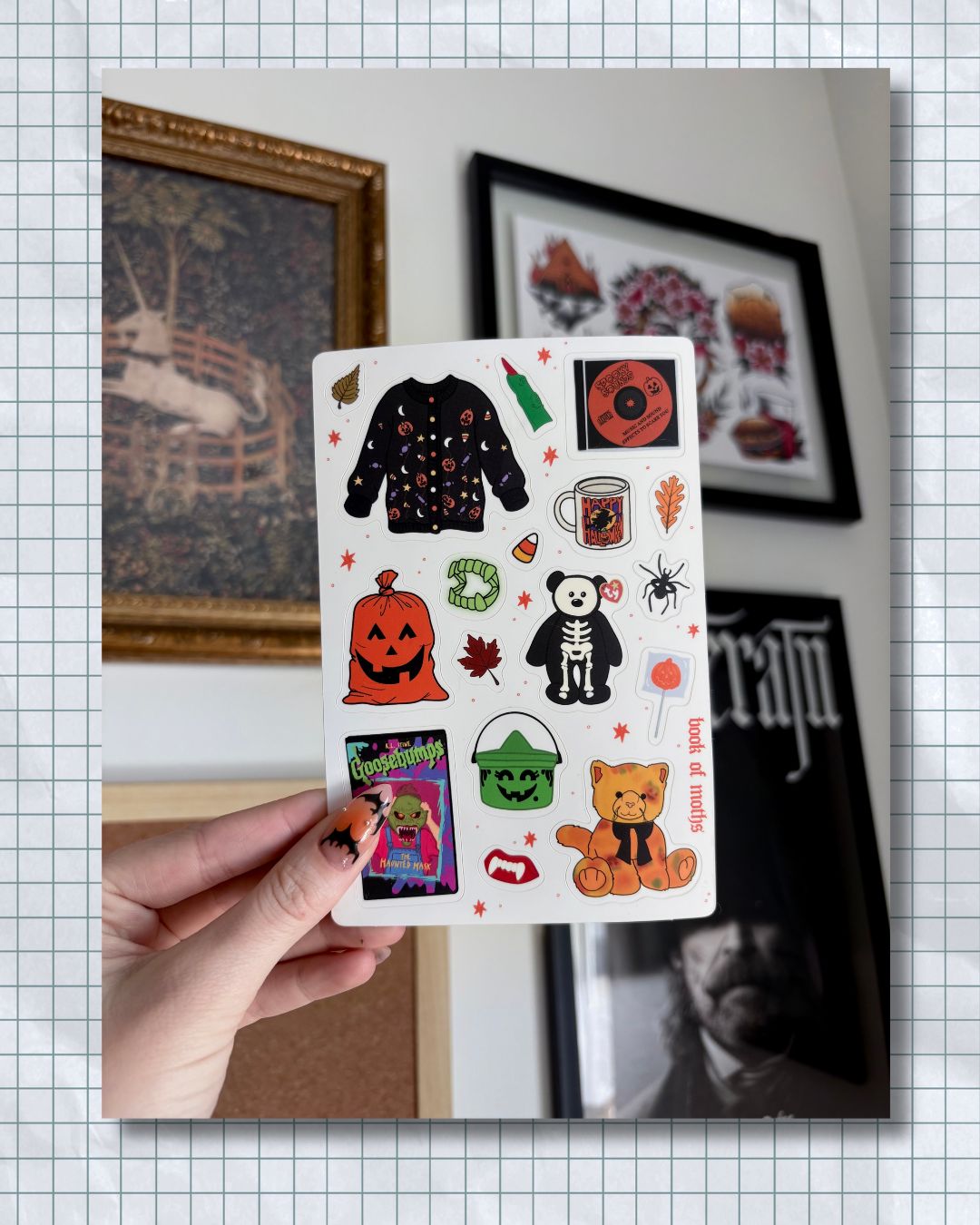 Halloween Nostalgia Sticker Sheet
