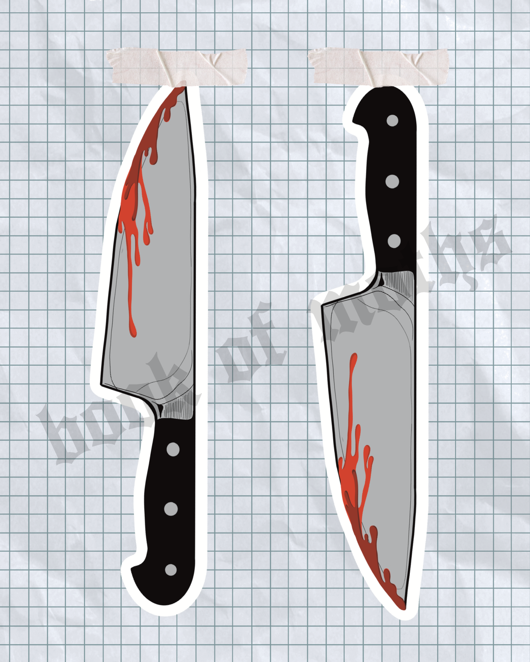 Knife Bookmark