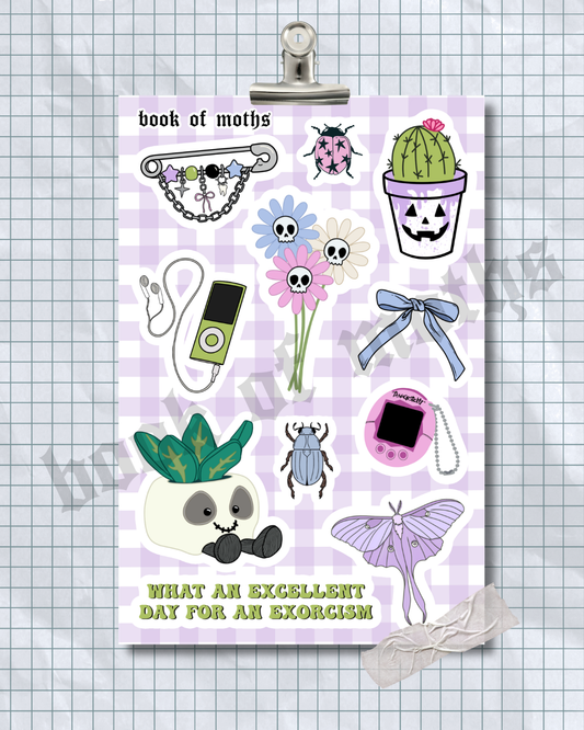 Springoween Sticker Sheet