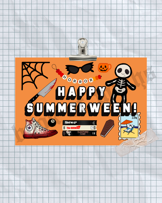 Summerween Postcard