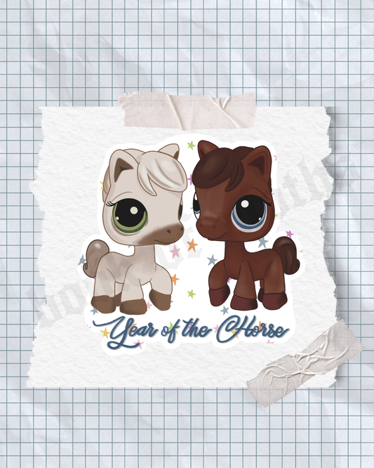 Littlest Pet Shop Horse Sticker