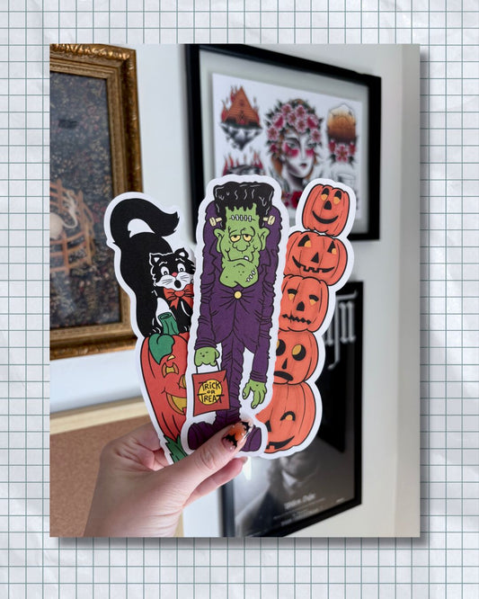 Vintage Frankie Bookmark