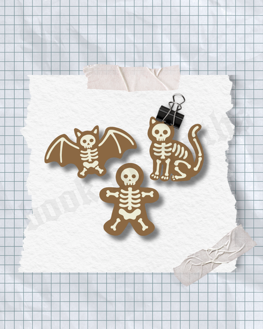 Spooky Gingerbread Sticker