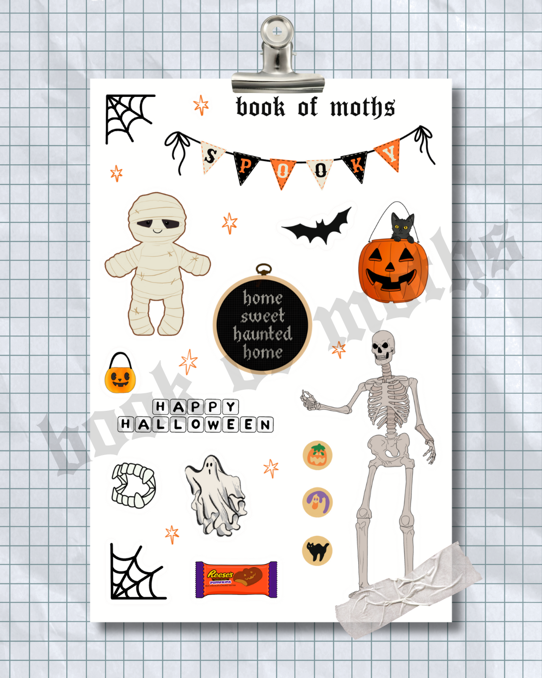 Spooky Season Sticker Sheet