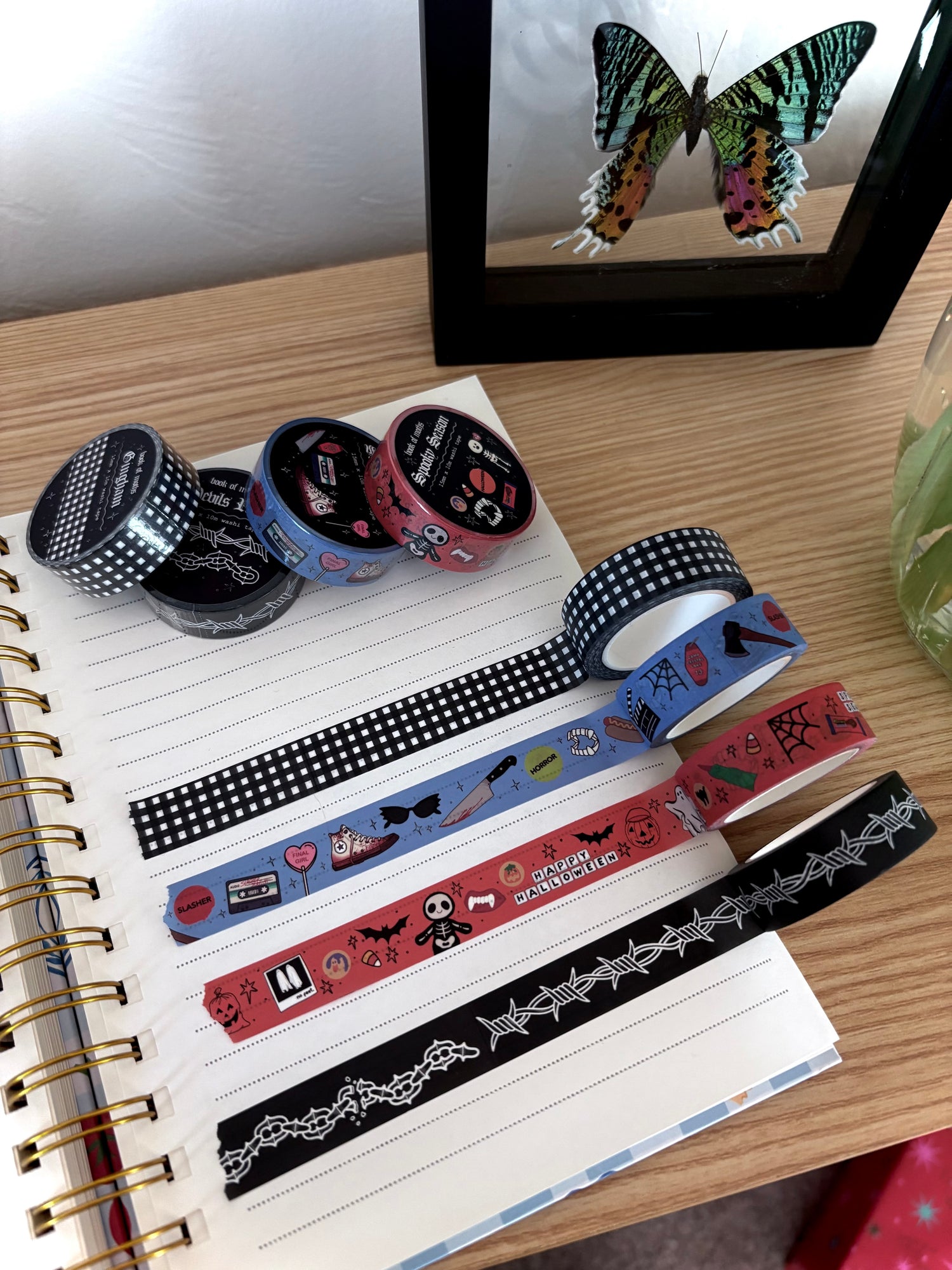 Washi Tape + Pins