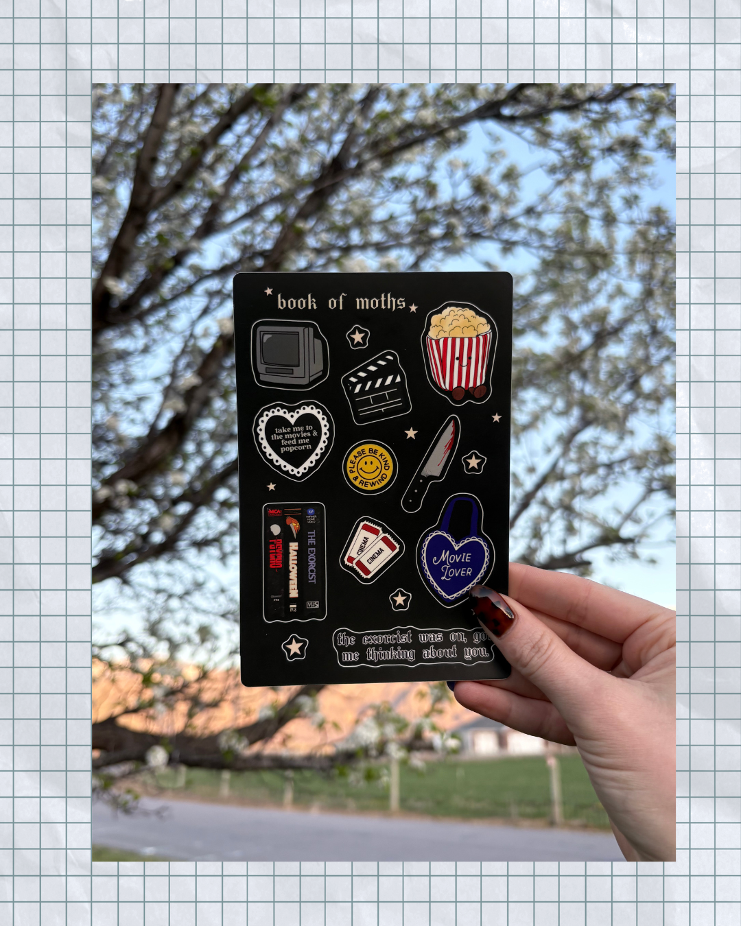 Movie Lover Sticker Sheet