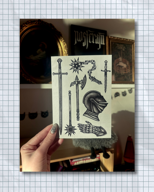 Medievally Yours Art Print