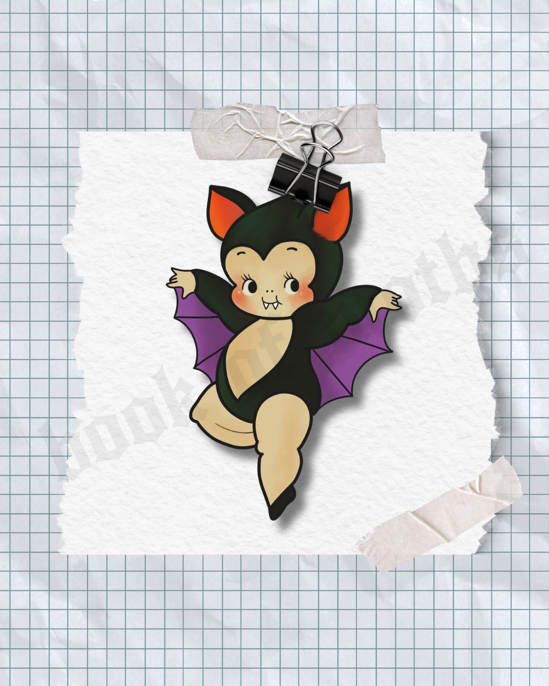 Baby Bat Sticker