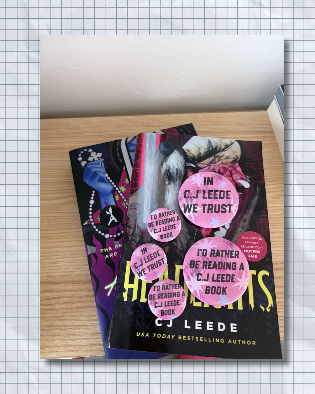 CJ Leede Button Pin