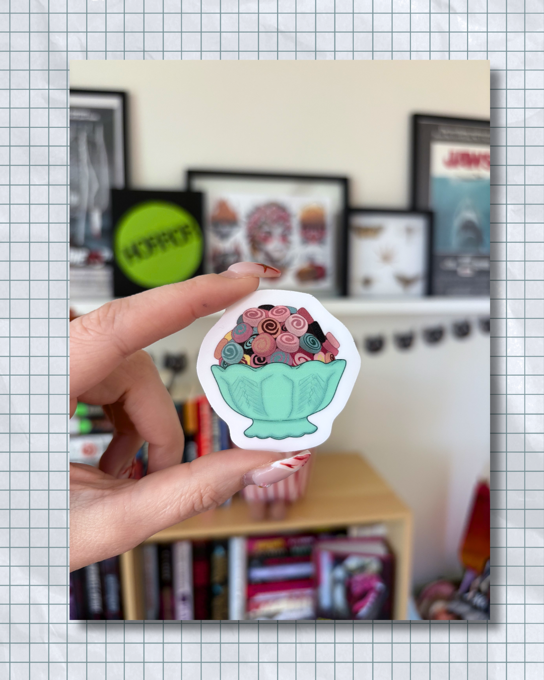 Coraline Taffy Sticker