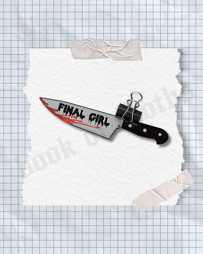 Holographic Final Girl Sticker