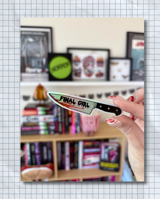 Holographic Final Girl Sticker