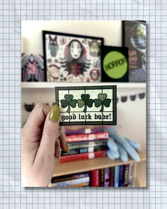 Good Luck Babe Sticker