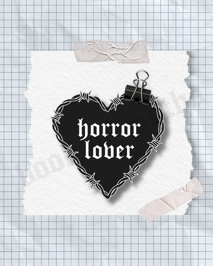 Horror Lover Holographic Sticker