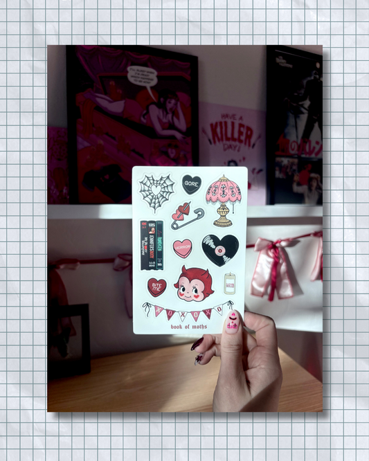 Love Bites Sticker Sheet