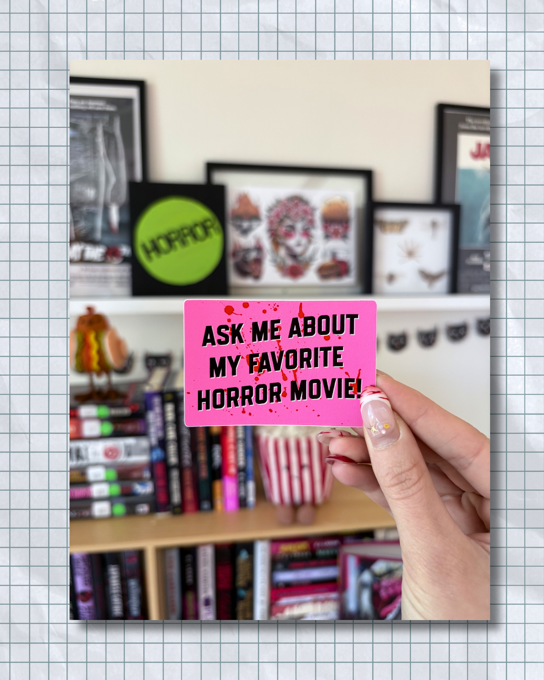 My Favorite Horror Movie Sticker