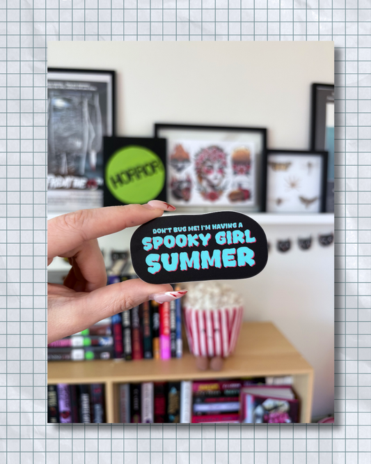 Spooky Girl Summer Sticker