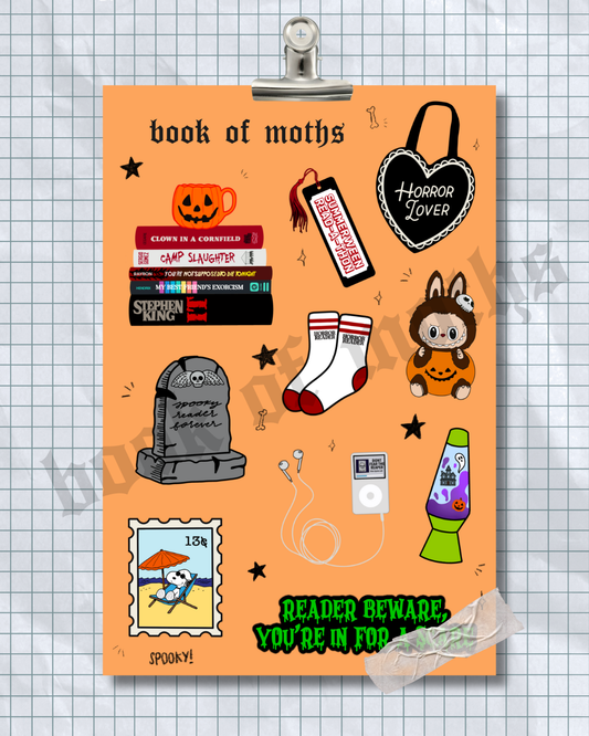 Summerween Reader Sticker Sheet
