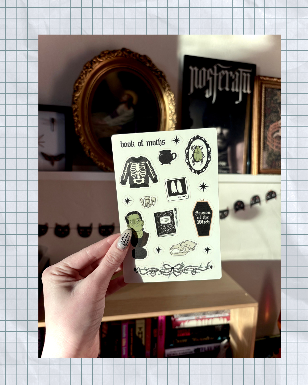 Graveyard Notes Sticker Sheet