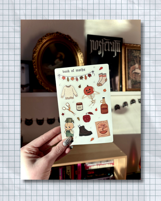 November Vibes Sticker Sheet