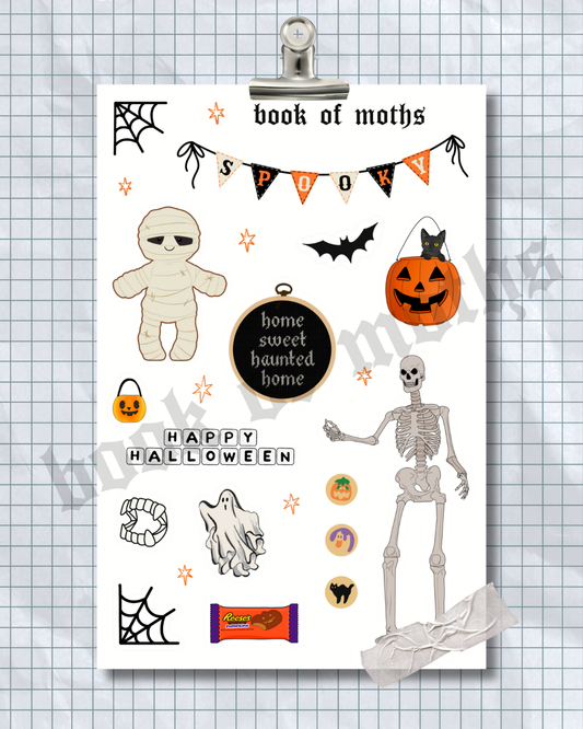 Spooky Season Sticker Sheet