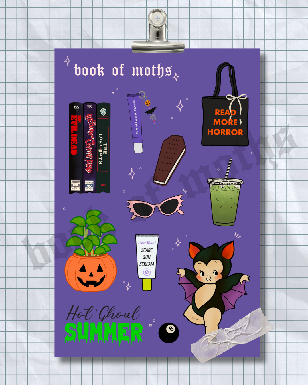 Summer Scream Sticker Sheet