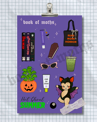 Summer Scream Sticker Sheet