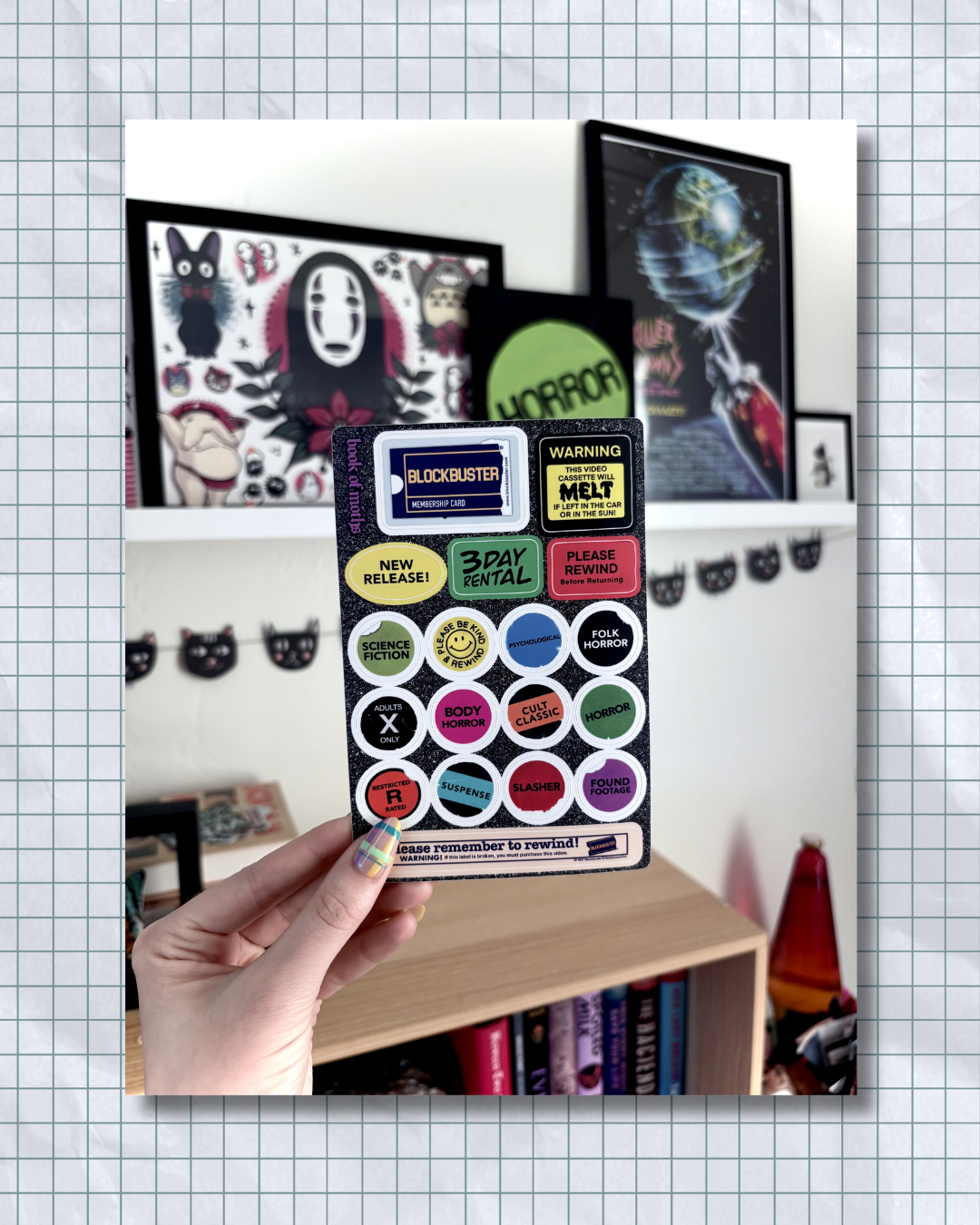 VHS Nostalgia Sticker Sheet